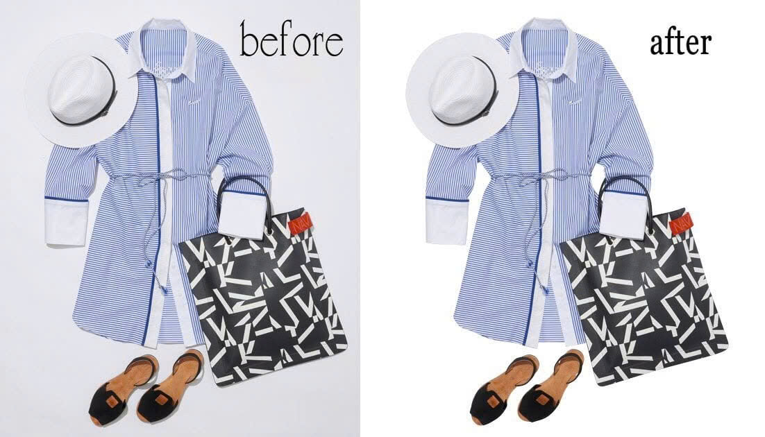 Before and after product editing 04